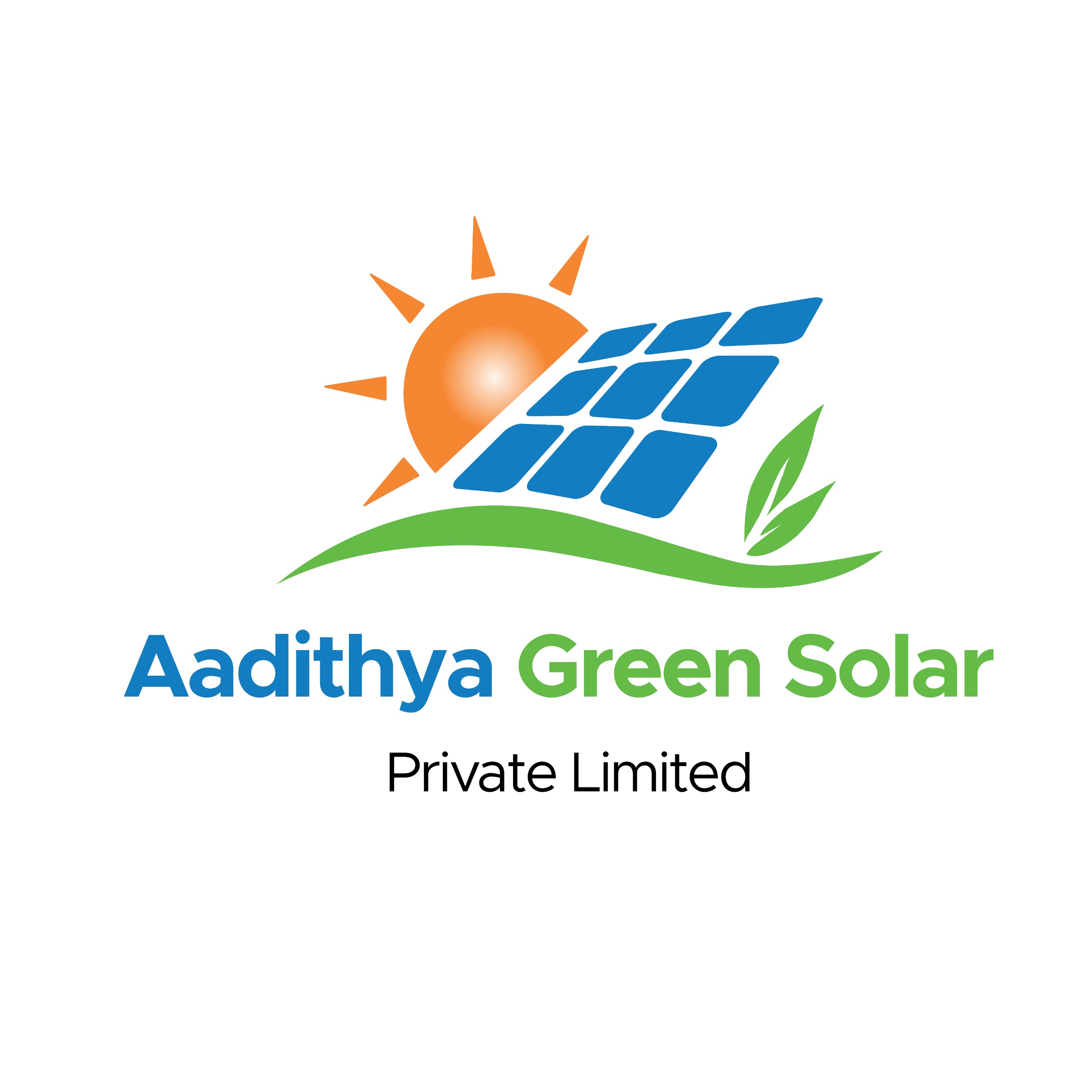 AADITHYA GREEN SOLAR LOGO